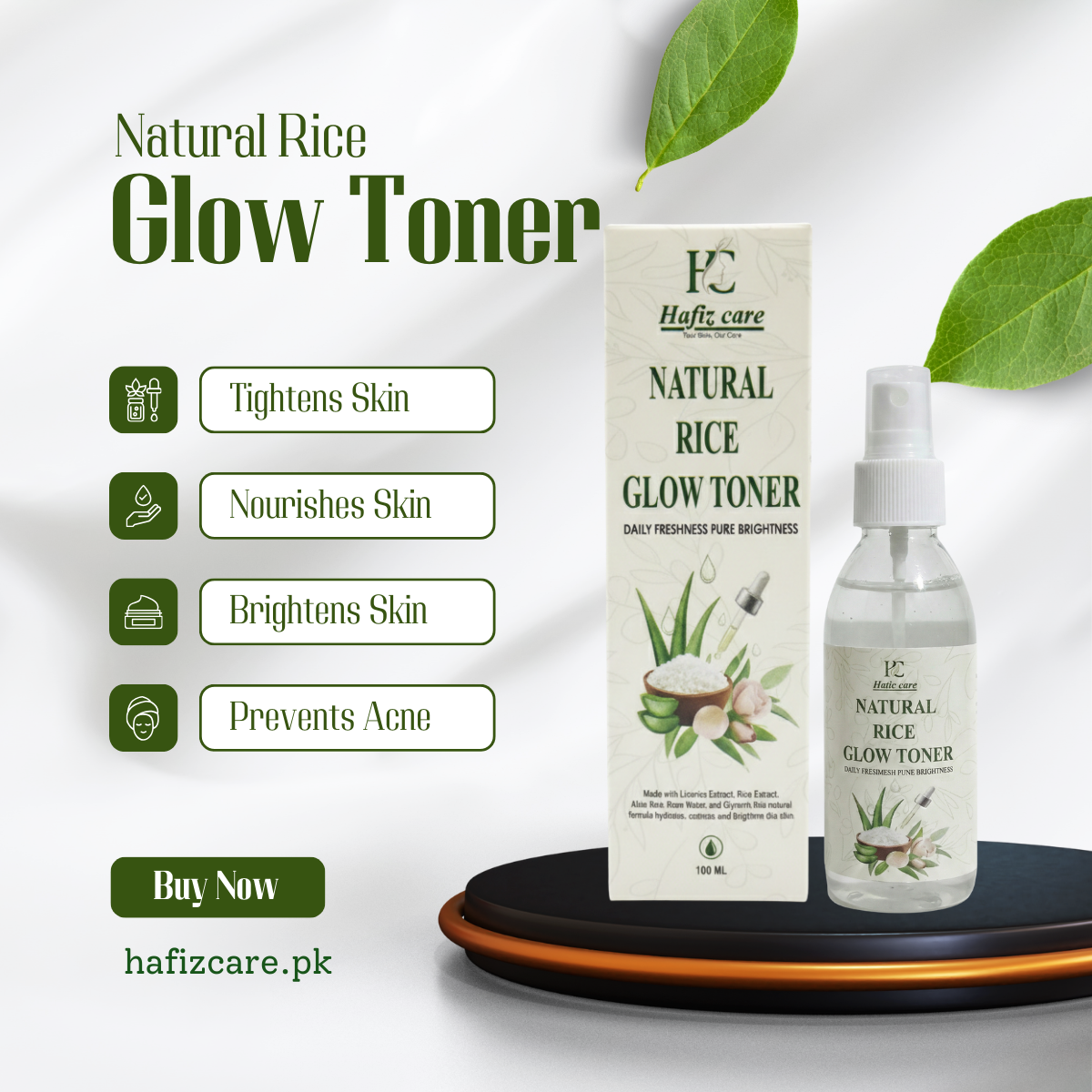 Natural Rice Glow Toner Image
